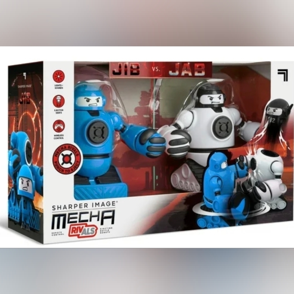 Sharper Image® Mecha Rivals Remote Control Battle Robots, Two-Player Wireless